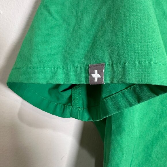 Figs Fionlite Size Small Catarina Top Zamora Jogger Safety Green Limited Edition - Picture 4 of 16